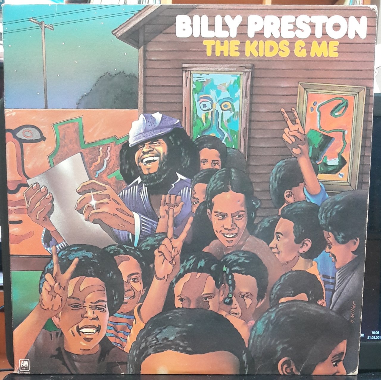 BILLY PRESTON - THE KIDS & ME (1974) - PLAK 2.EL