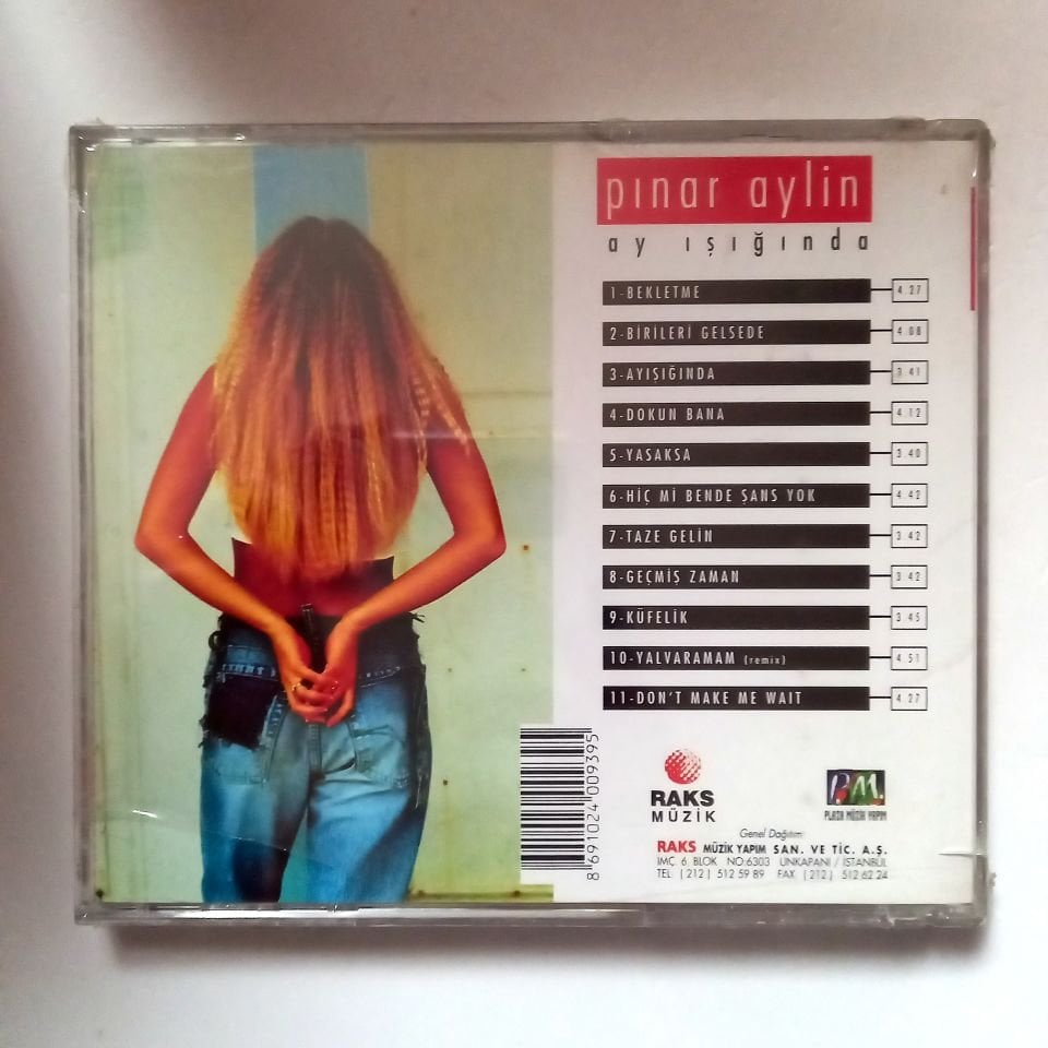 PINAR AYLİN – AY IŞIĞINDA (1998) - CD SIFIR