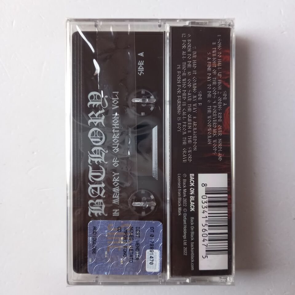 BATHORY – IN MEMORY OF QUORTHON VOL. I (2022) -  AMBALAJINDA SIFIR KASET