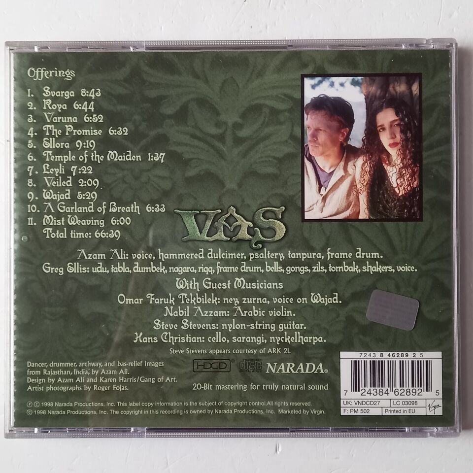 VAS – OFFERINGS (1998) - CD 2.EL