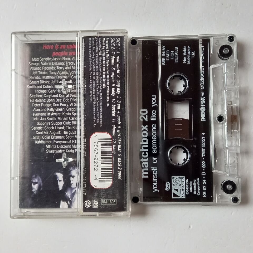 MATCHBOX 20 - YOURSELF OR SOMEONE LIKE YOU (1997) - KASET 2.EL