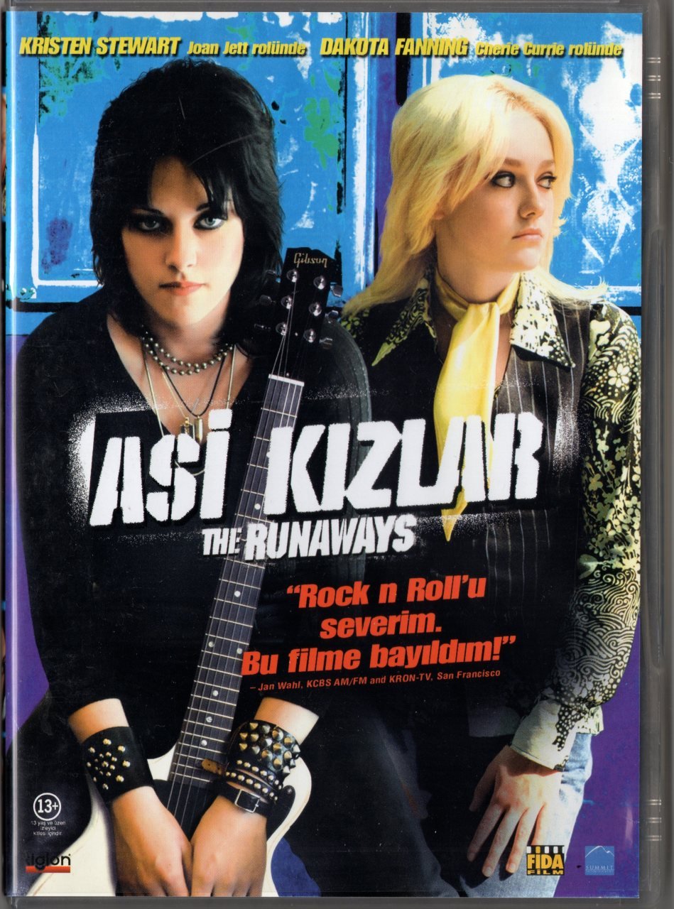 ASİ KIZLAR - THE RUNAWAYS - KRISTEN STEWART - DAKOTA FANNING - DVD 2.EL