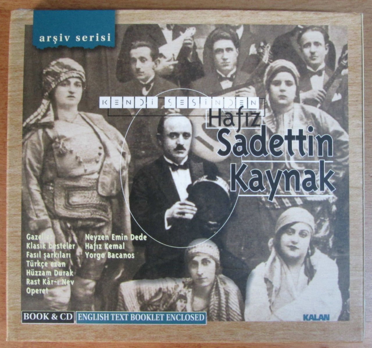 HAFIZ SADETTİN KAYNAK KENDİ SESİNDEN - CD 2.EL