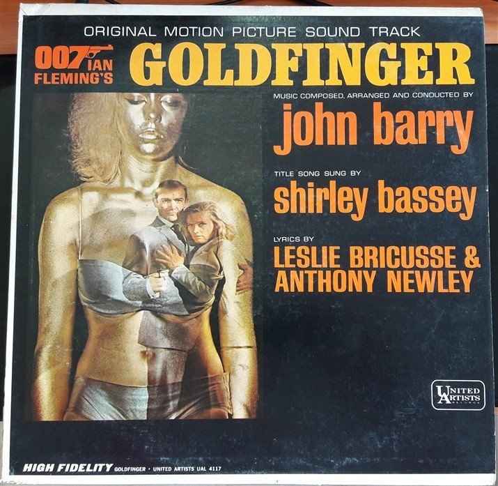 007 JAMES BOND GOLDFINGER - SOUNDTRACK (JOHN BARRY, SHIRLEY BASSEY) - 2.EL PLAK