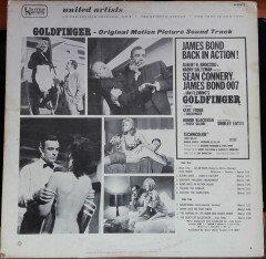 007 JAMES BOND GOLDFINGER - SOUNDTRACK (JOHN BARRY, SHIRLEY BASSEY) - 2.EL PLAK