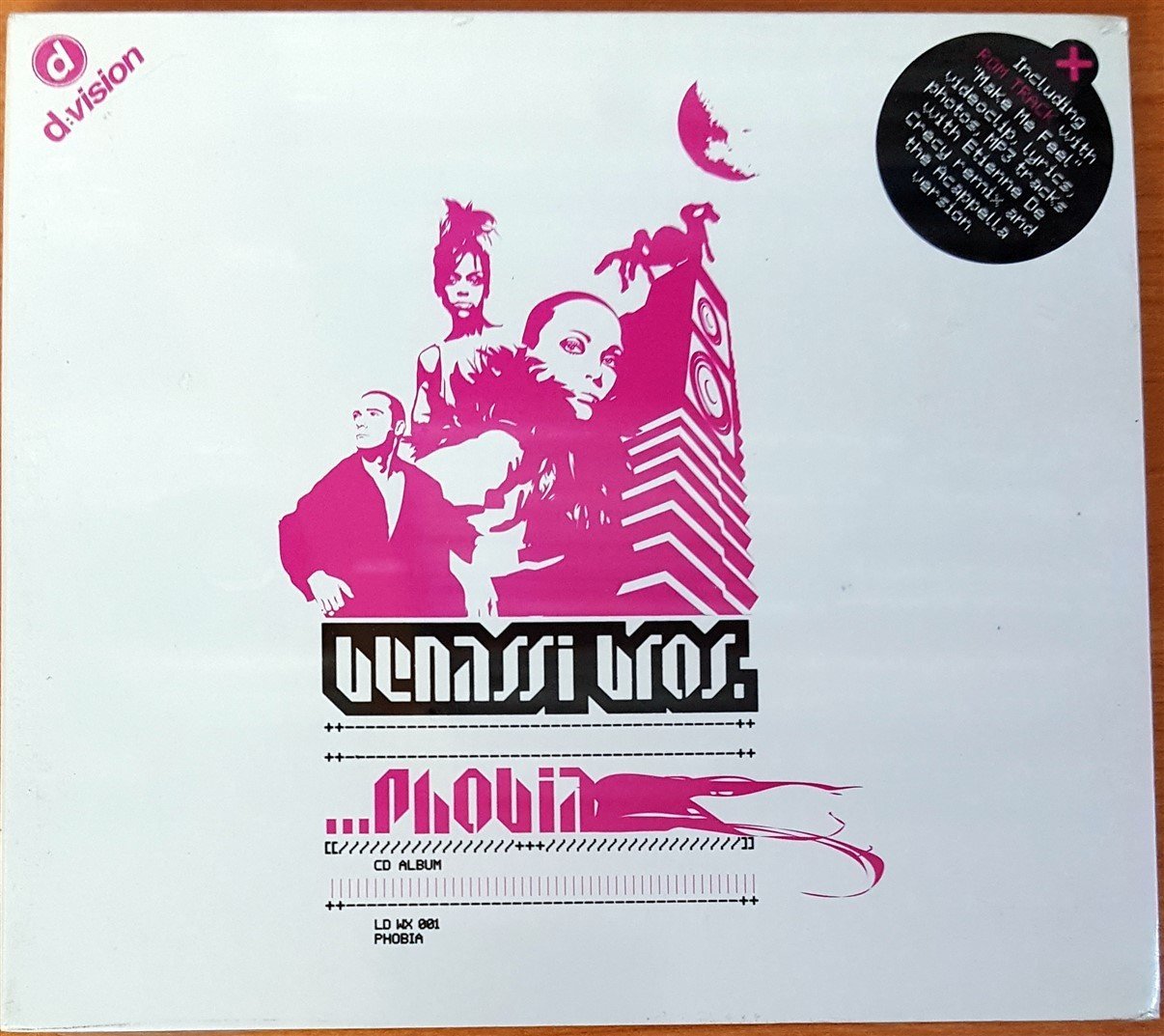 BENASSI BROS - PHOBIA (2002) CD SIFIR