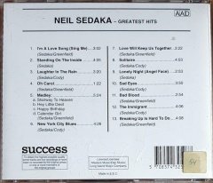 NEIL SEDAKA  - GREATEST HITS / LIVE IN CONCERT - CD SUCCESS 2.EL