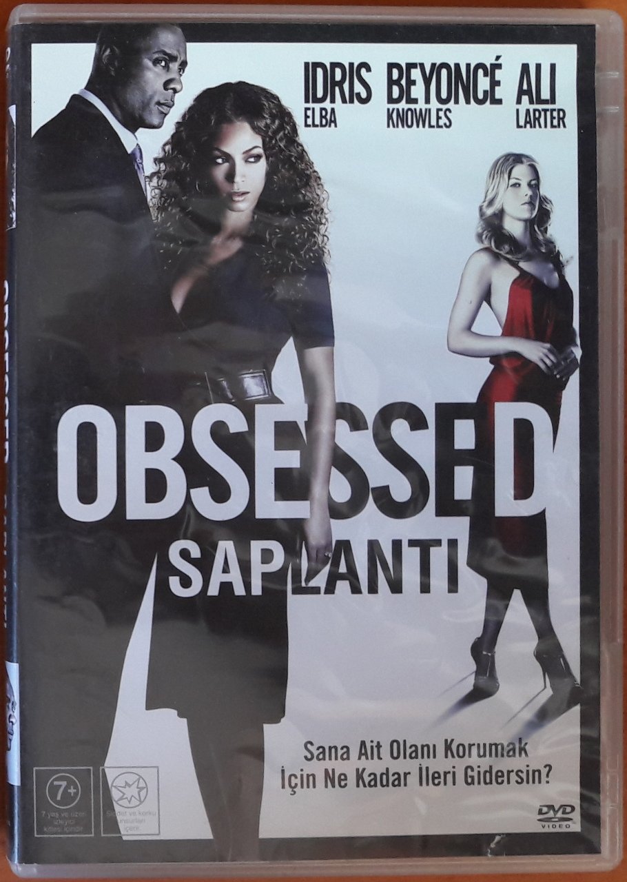 SAPLANTI - OBSESSED - IDRIS ELBA - BEYONCE KNOWLES - DVD 2.EL