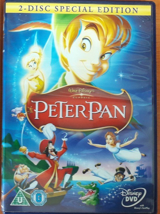 PETER PAN - WALT DISNEY - 2DVD 2.EL TR ALTYAZI YOKTUR
