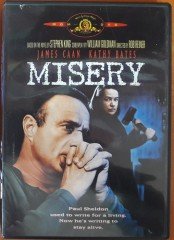 MISERY - JAMES CAAN - KATHY BATES (STEPHEN KING) - DVD 2.EL 1. BÖLGE TR ALTYAZI YOKTUR