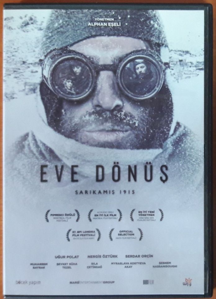 EVE DÖNÜŞ SARIKAMIŞ 1915 - UĞUR POLAT - SERDAR ORÇİN - ALPHAN EŞELİ - DVD 2.EL
