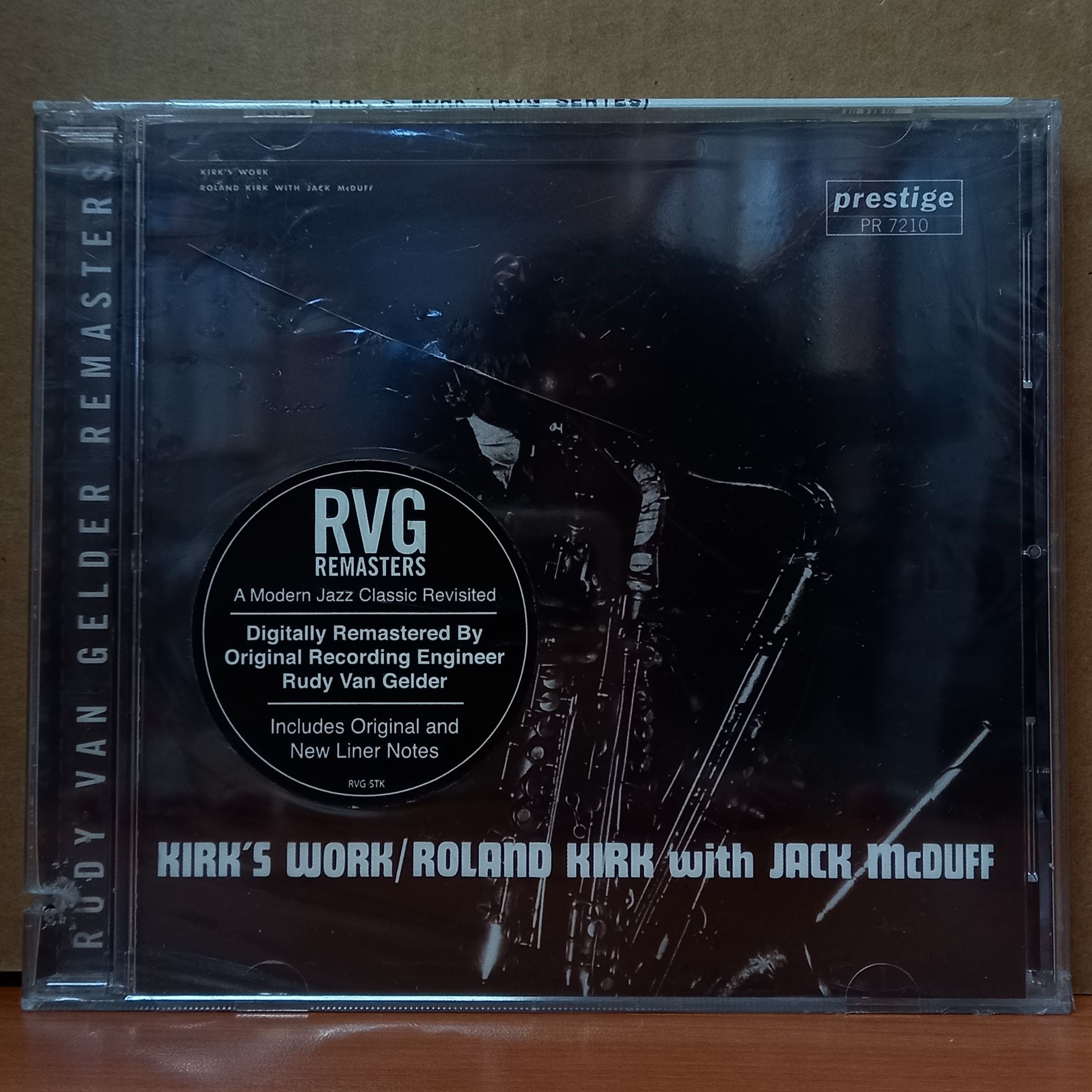 ROLAND KIRK WITH JACK MCDUFF – KIRK'S WORK (2007) - CD SIFIR