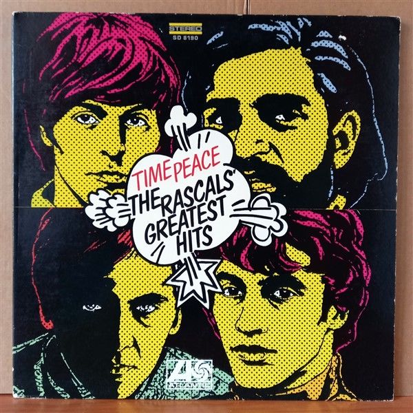 THE RASCALS – TIME PEACE: THE RASCALS' GREATEST HITS (1968) - LP 2.EL PLAK