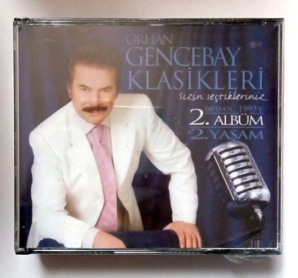 ORHAN GENCEBAY – SİZİN SEÇTİKLERİNİZ / 2. ALBÜM 2. YAŞAM (2001) - 2CD SIFIR