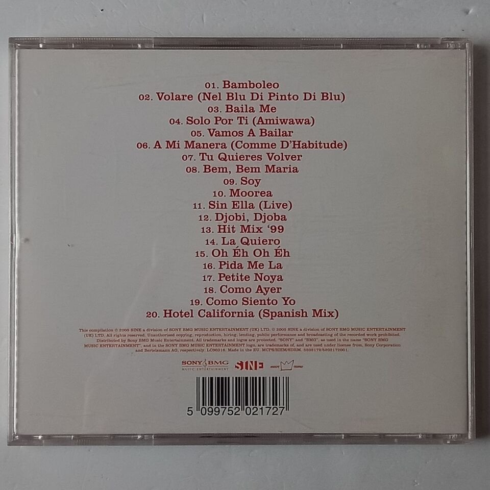 GIPSY KINGS – THE VERY BEST OF (2005) - CD 2.EL
