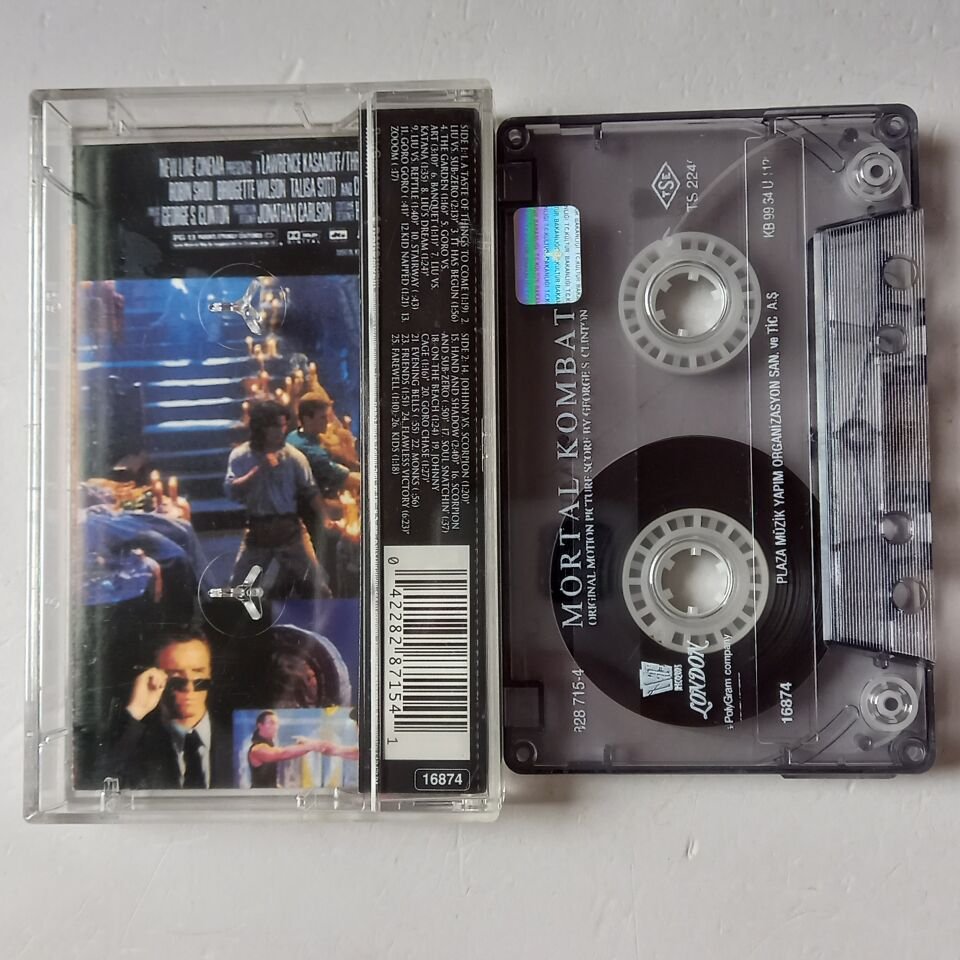 MORTAL KOMBAT - ORIGINAL MOTION PICTURE SCORE BY GEORGE S. CLINTON (1999) - KASET 2.EL