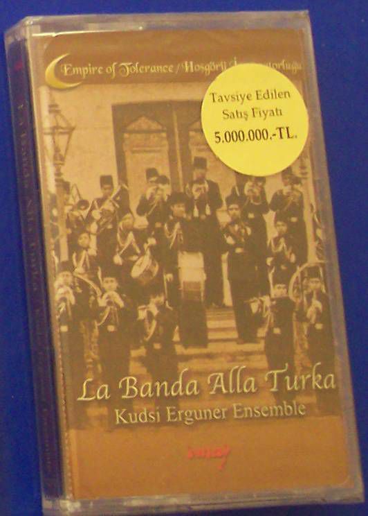 KUDSİ ERGÜNER - LA BANDA ALLA TURKA  KASET SIFIR
