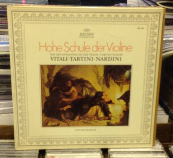 HOHE SCHULE DER VIOLINE MELKUS VITALI LP 2.EL