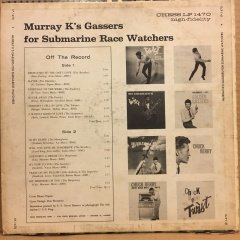 MURRAY K'S GASSERS FOR SUBMARINE RACE WATCHERS ROCK'N'ROLL DOO WOP (1962) 2.EL PLAKCK HITS (1964) 1977 REISSUE 2.EL PLAK