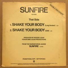 YAZ (YAZOO) - DON'T GO / SUNFIRE - SHAKE YOUR BODY 1982 12'' MAXISINGLE PROMO