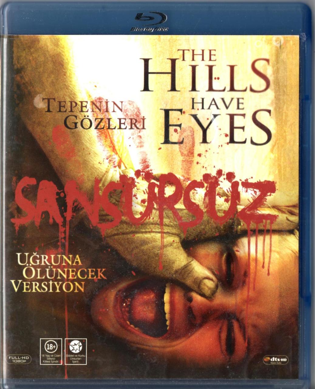 TEPENİN GÖZLERİ - THE HILLS HAVE EYES - ALEXANDRE AJA - BLU-RAY 2.EL