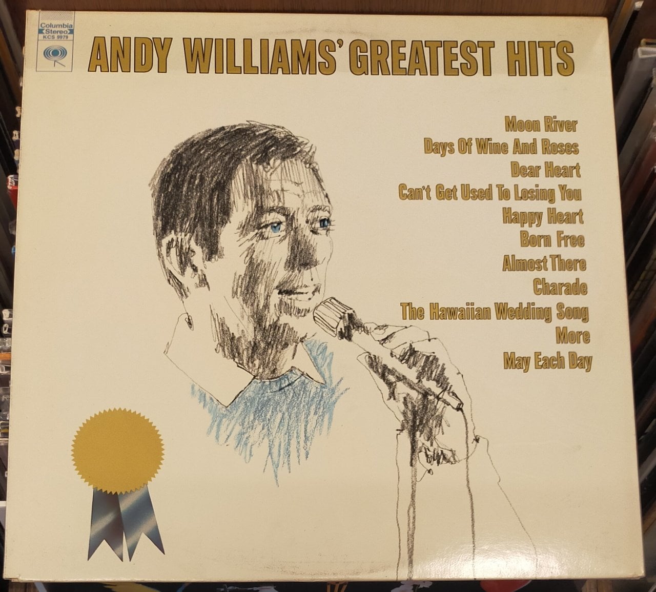 ANDY WILLIAMS - GREATEST HITS - LP 2.EL PLAK