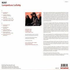 KUU! - LAMPEDUSA LULLABY  (2018) - LP 180GR ACT MUSIC SIFIR PLAK