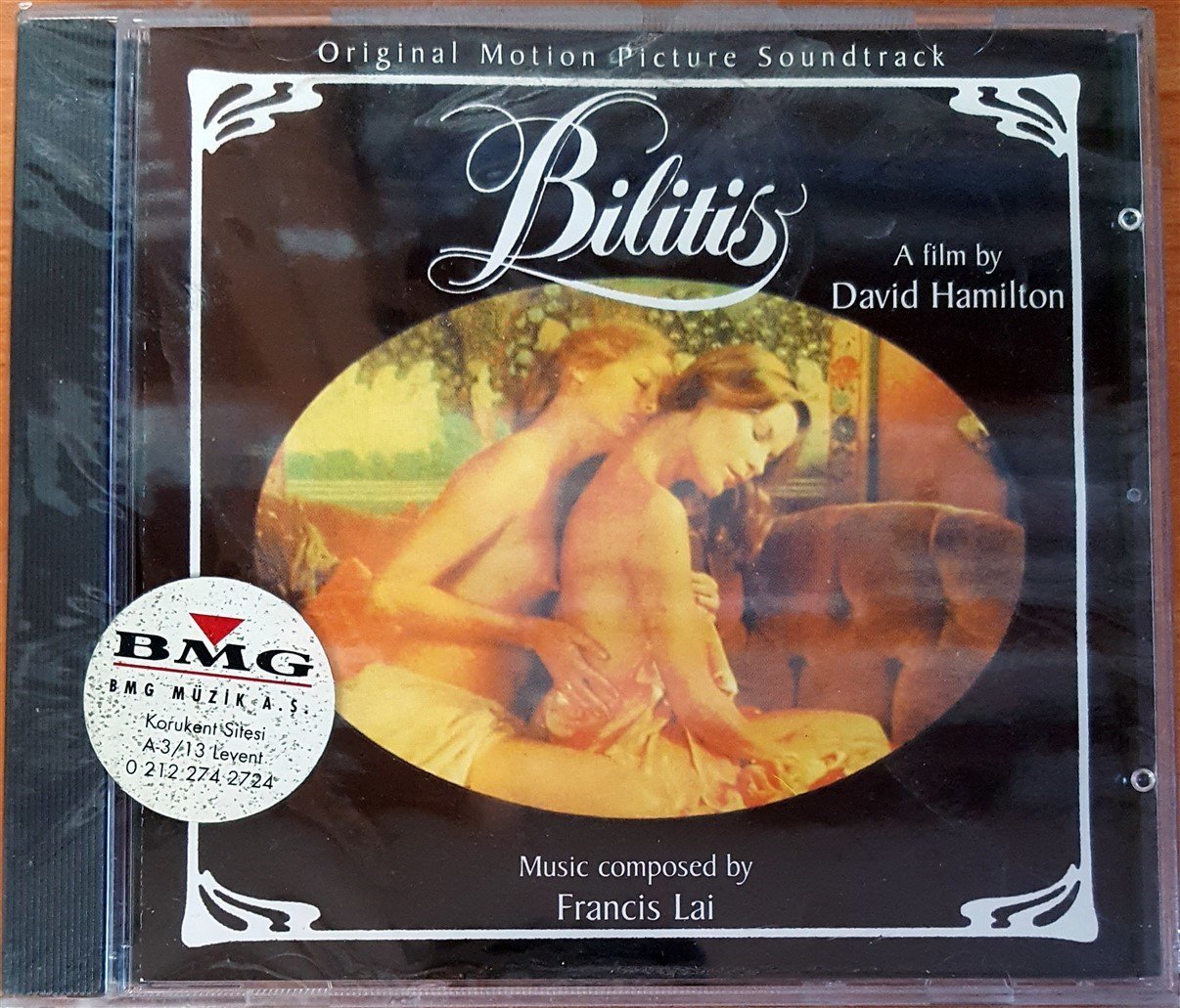 BILITIS OST / FRANCIS LAI (1977) 1987 REISSUE CD SIFIR