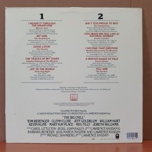 THE BIG CHILL SOUNDTRACK / MARVIN GAYE, THREE DOG NIGHT, PROCOL HARUM, THE TEMPTATIONS, THE RASCALS, ARETHA FRANKLIN (1983) - LP 2.EL PLAK