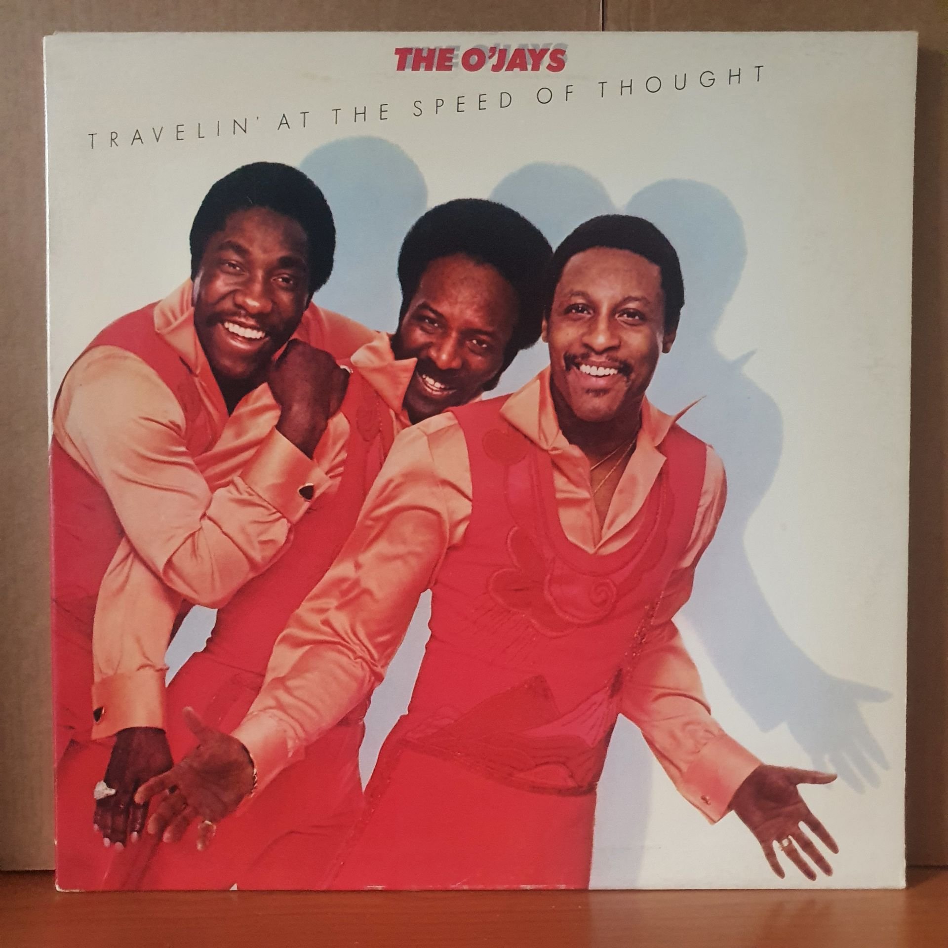 THE O'JAYS - TRAVELIN' AT THE SPEED OF THOUGHT (1977) - LP 2.EL PLAK