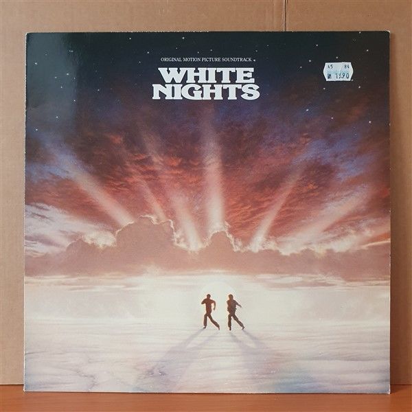 WHITE NIGHTS SOUNDTRACK / PHIL COLLINS, DAVID PACK, ROBERT PLANT, ROBERTA FLACK, CHAKA KHAN, LOU REED, DAVID FOSTER (1985) - LP 2.EL PLAK
