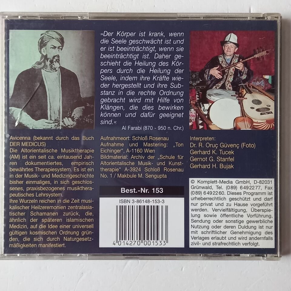 HEALING RHYTHM: DIE HEILENDEN KLANGE DES MEDICUS / MAKAM HICAZ - ORUÇ GÜVENÇ CD 2.EL