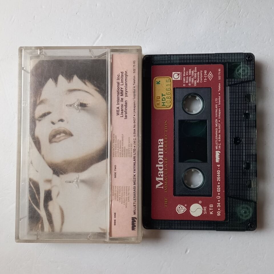 MADONNA - THE IMMACULATE COLLECTION (1990) - KASET 2.EL