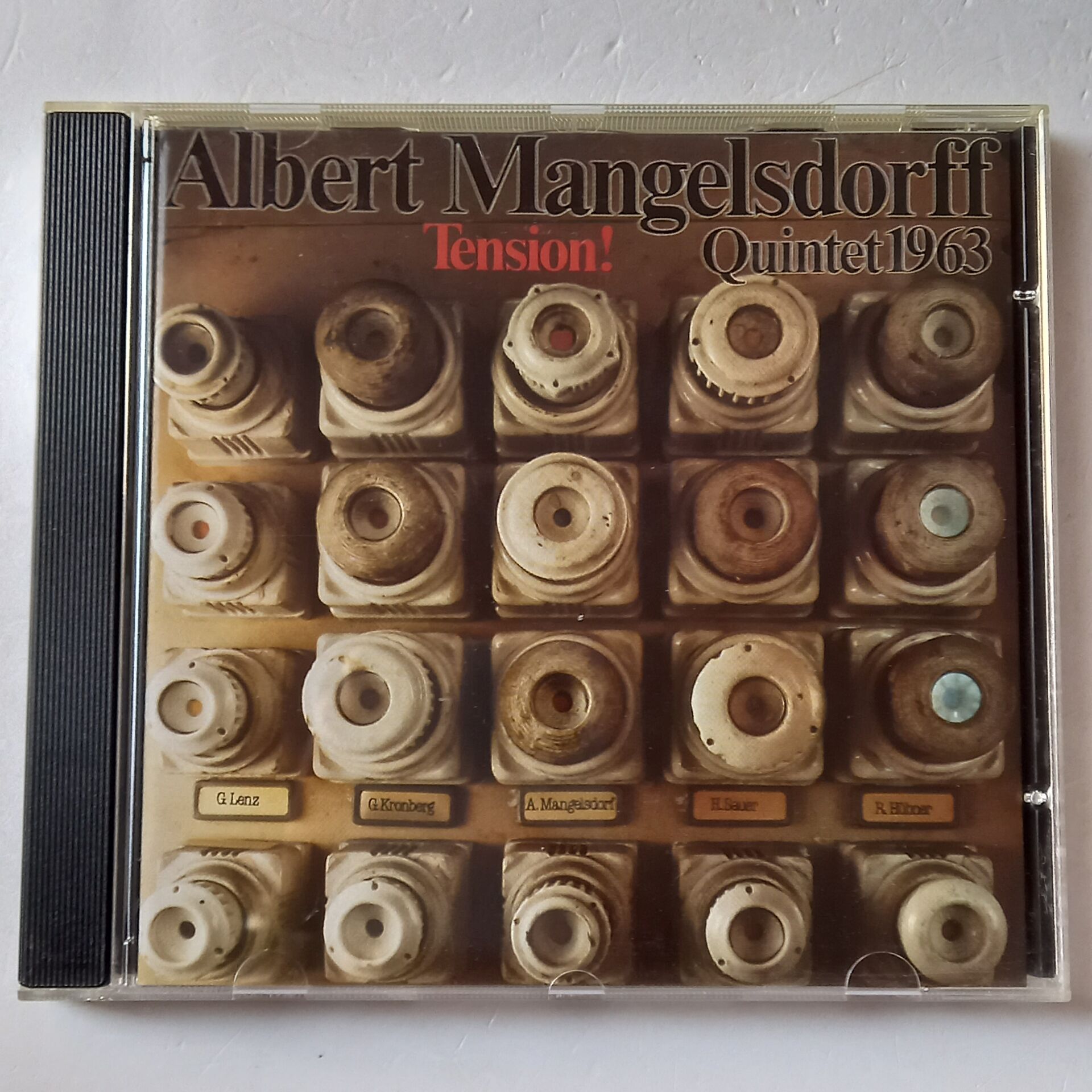 ALBERT MANGELSDORFF QUINTET 1963 – TENSION! (1963) - CD 1993 REISSUE 2.EL