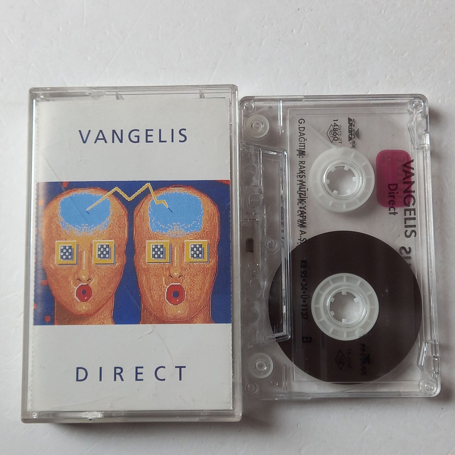 VANGELIS – DIRECT (1988) - KASET 2.EL