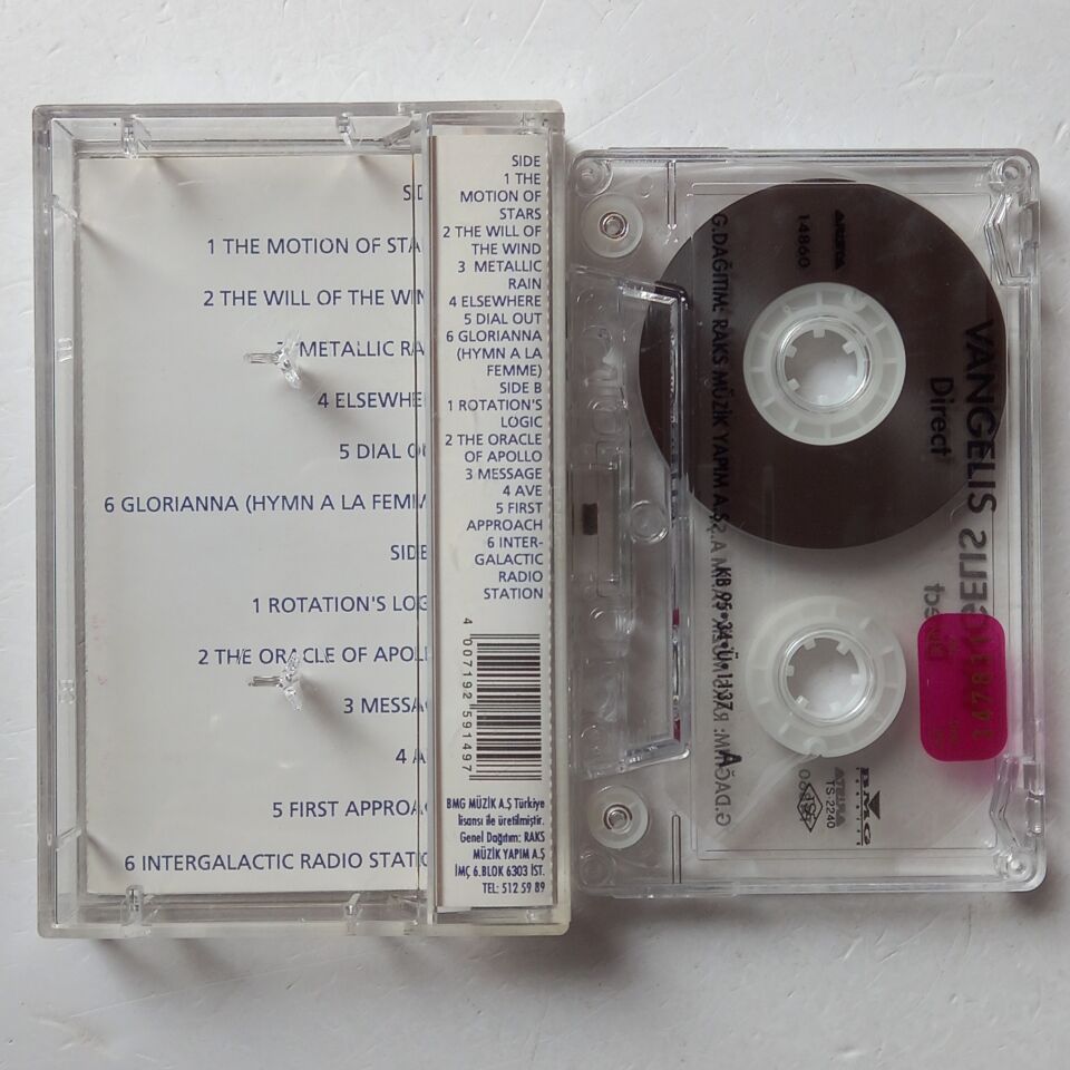 VANGELIS – DIRECT (1988) - KASET 2.EL