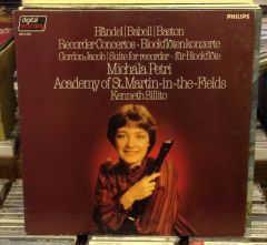 HANDEL BABELL RECORDER CON. PETRI LP 2.EL