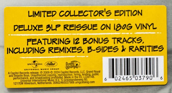 BEASTIE BOYS - ILL COMMUNICATION (1994) - 3xLP 180GR 2024 EDITION BOX SET SIFIR PLAK