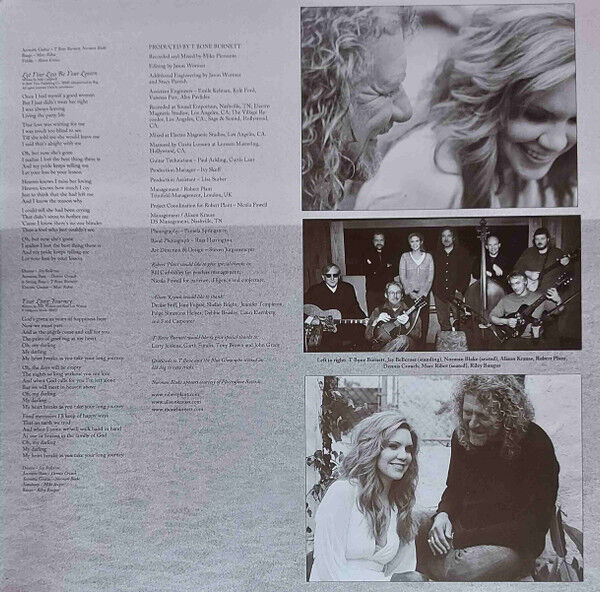 ROBERT PLANT & ALISON KRAUSS - RAISING SAND (2007) / 2022 EDITION LP SIFIR PLAK