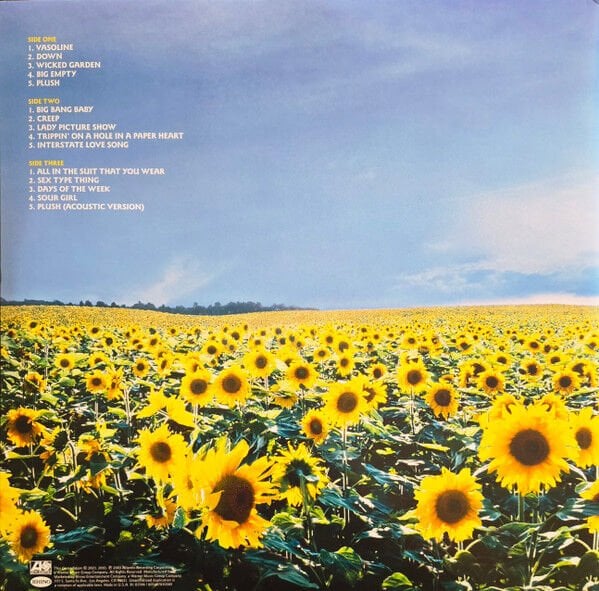 STONE TEMPLE PILOTS – THANK YOU (2003) - 2LP (2023) SIFIR PLAK