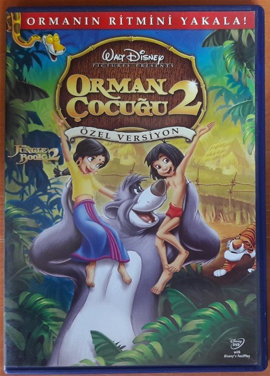ORMAN ÇOCUĞU 2 - THE JUNGLE BOOK 2 - WALT DISNEY - DVD 2.EL