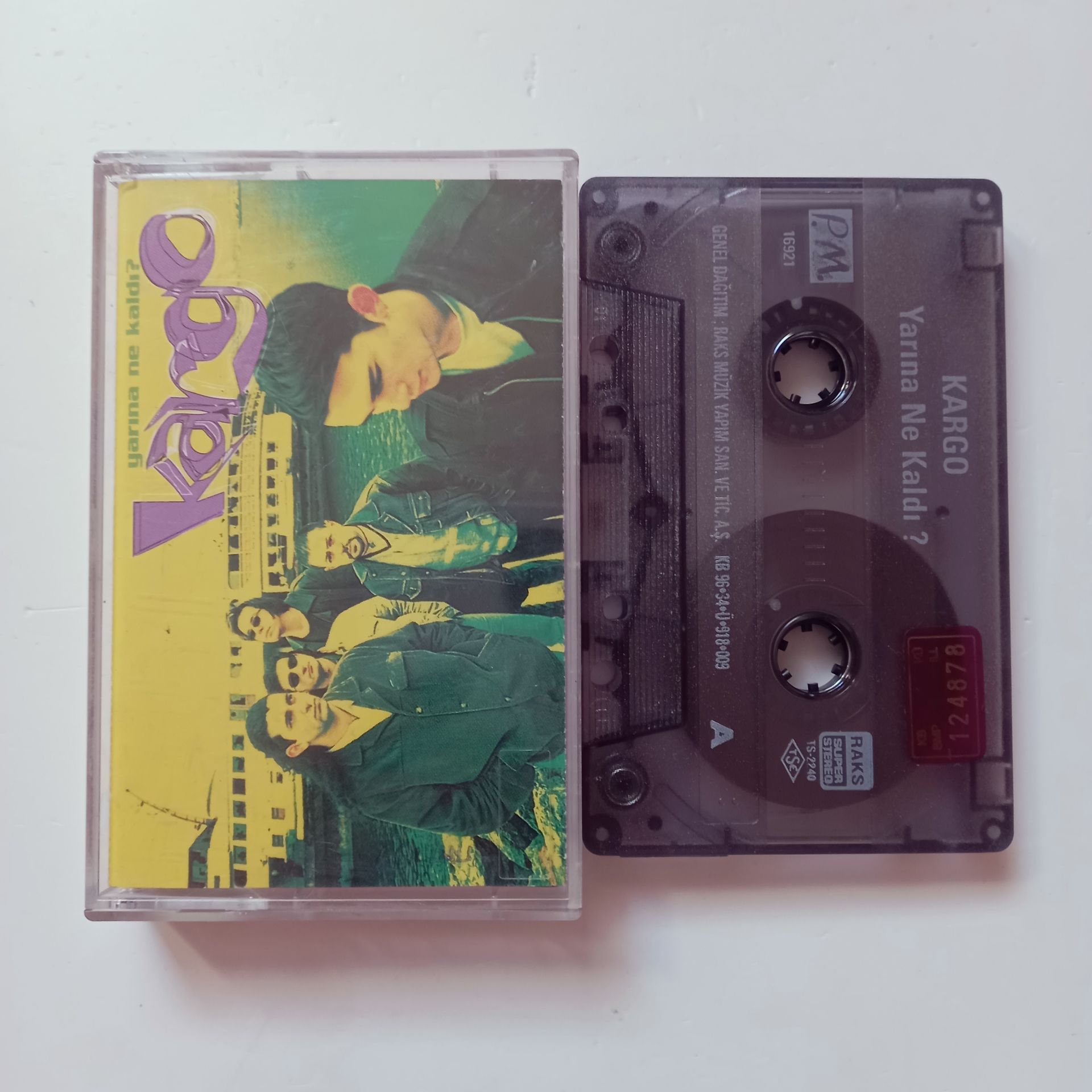 KARGO - YARINA NE KALDI? (1996) - KASET 2.EL