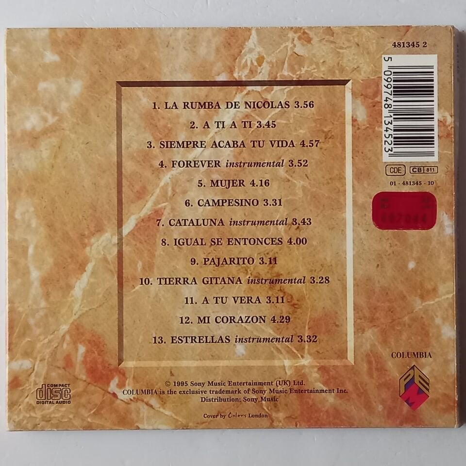 GIPSY KINGS – ESTRELLAS (1995) - CD DIGIPAK 2.EL