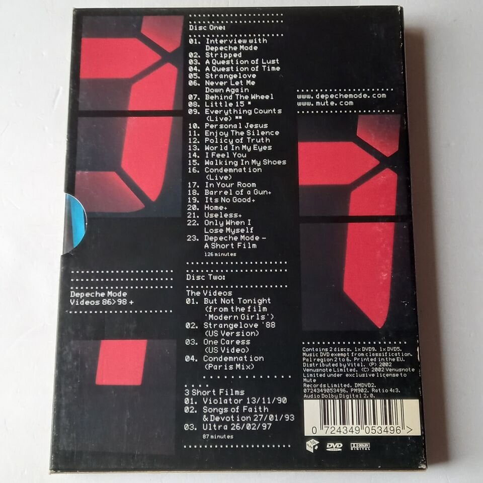 DEPECHE MODE VIDEOS 86-98 - DVD 2.EL