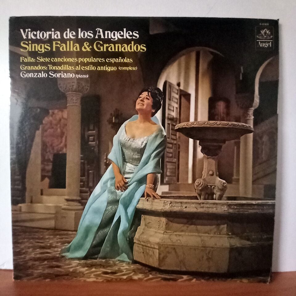 VICTORIA DE LOS ANGELES SINGS FALLA & GRANADOS / GONZALO SORIANO (1977) - LP 2.EL PLAK