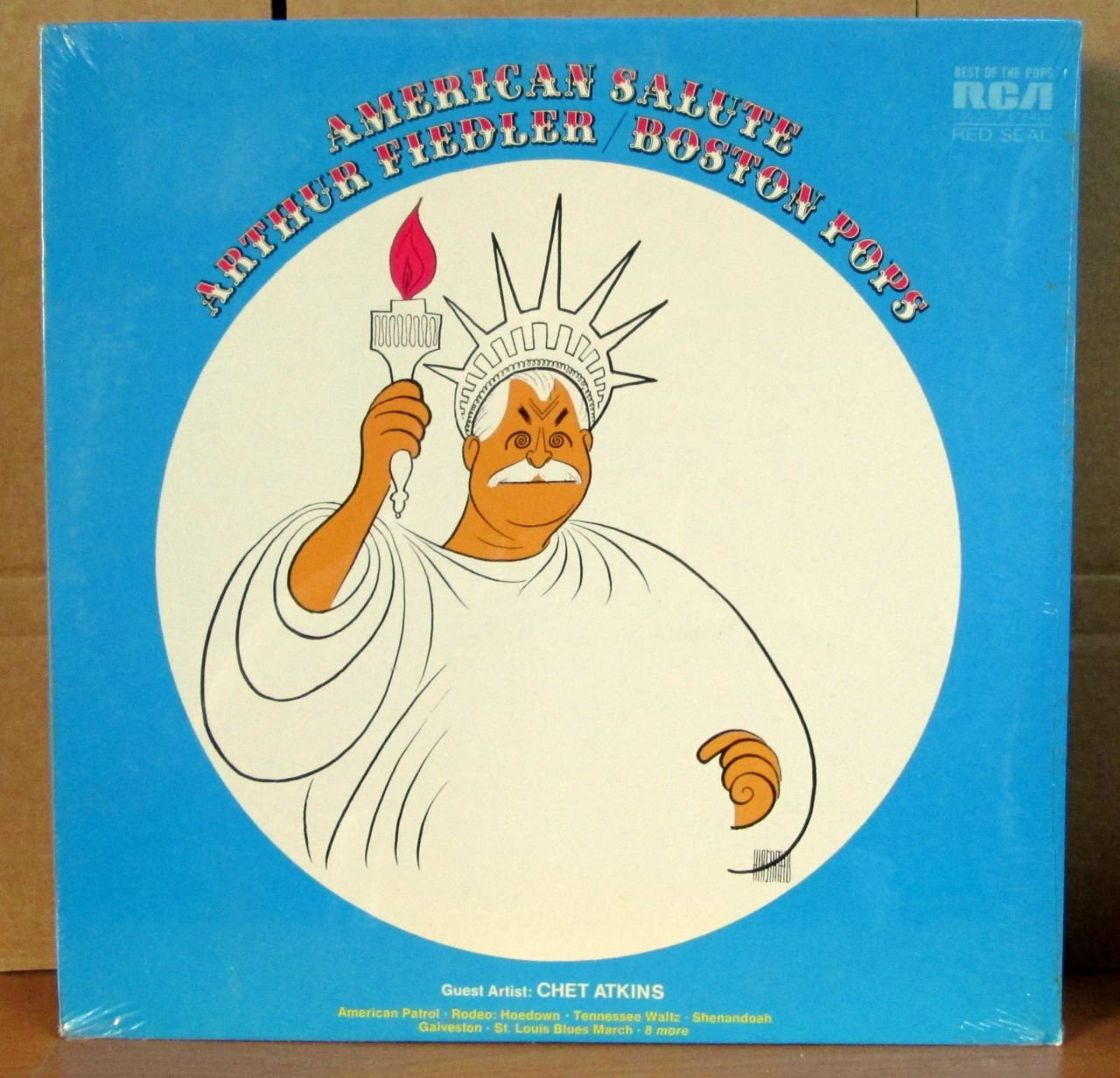 AMERICAN SALUTE A. FIEDLER BOSTON POPS LP SIFIR