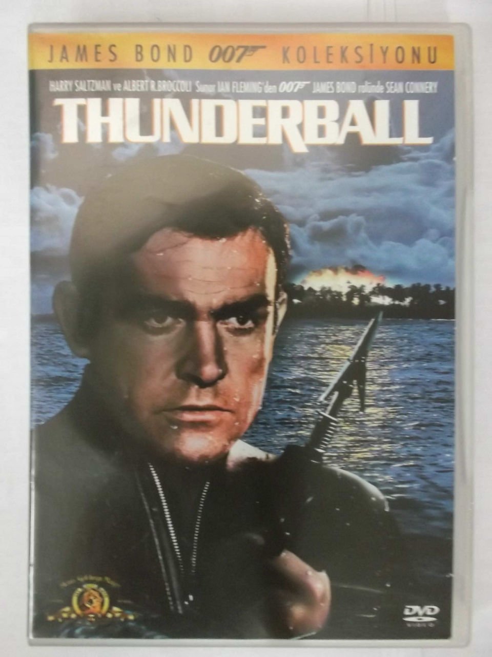 007 JAMES BOND THUNDERBALL - YILDIRIM HAREKATI - SEAN CONNERY - DVD 2.EL