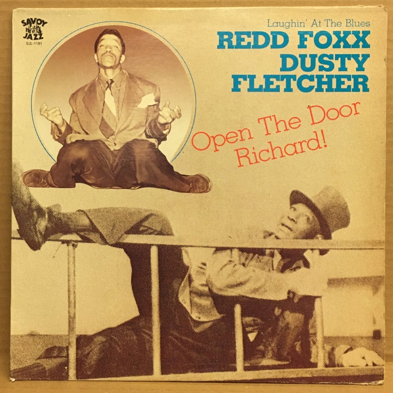 REDD FOXX DUSTY FLETCHER - LAUGHIN AT THE BLUES 2.EL PLAK COMEDY