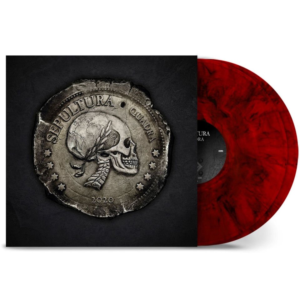 SEPULTURA – QUADRA (2020) - 2LP 2024 180GR GATEFOLD REISSUE RED MARBLED RENKLİ SIFIR PLAK