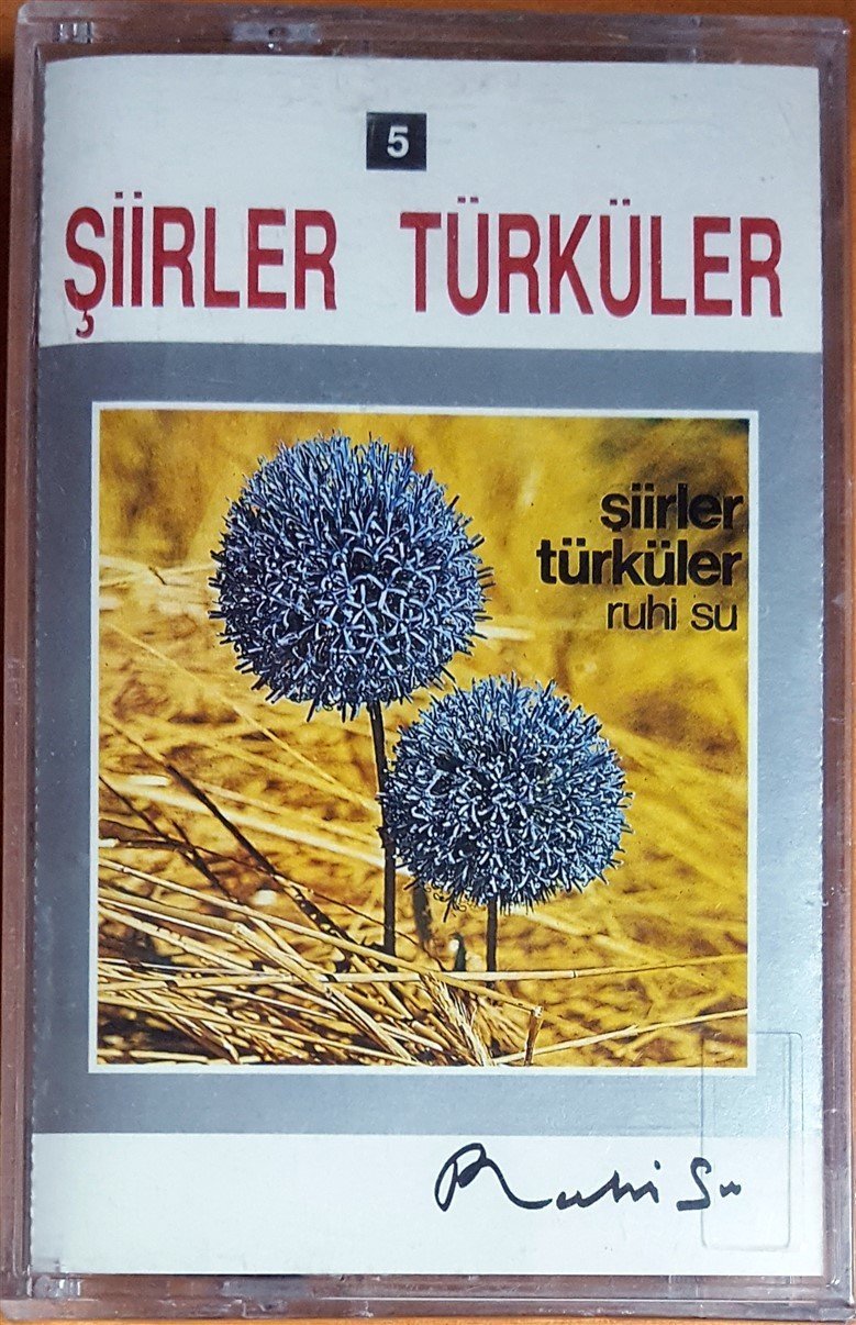 RUHİ SU - ŞİİRLER TÜRKÜLER (1987) İMECE / MODERN PLAK EVİ KASET SIFIR